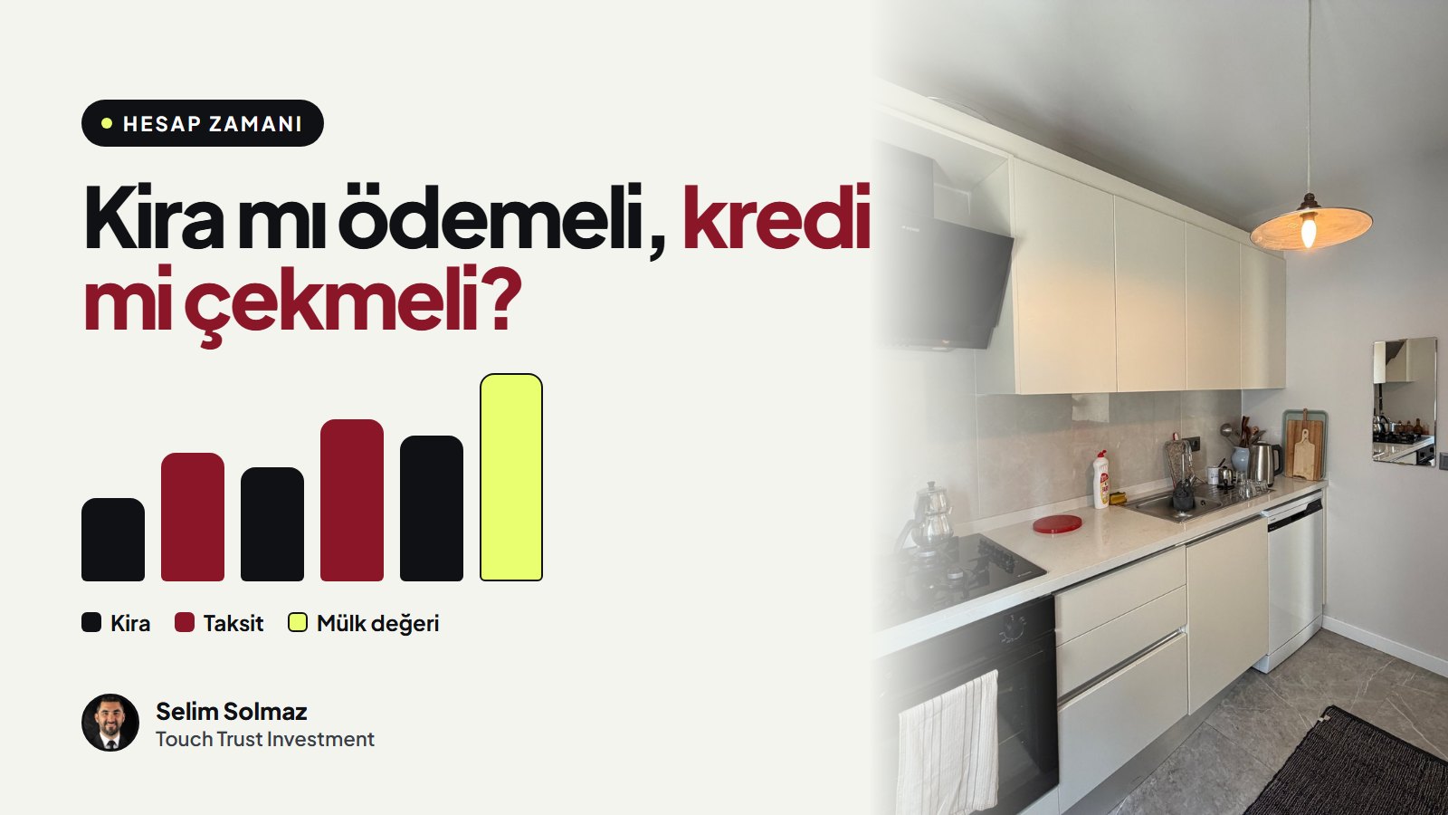 Kira mı Ödemeli, Kredi mi Çekmeli? Hesap Makinesiyle Karar Verin