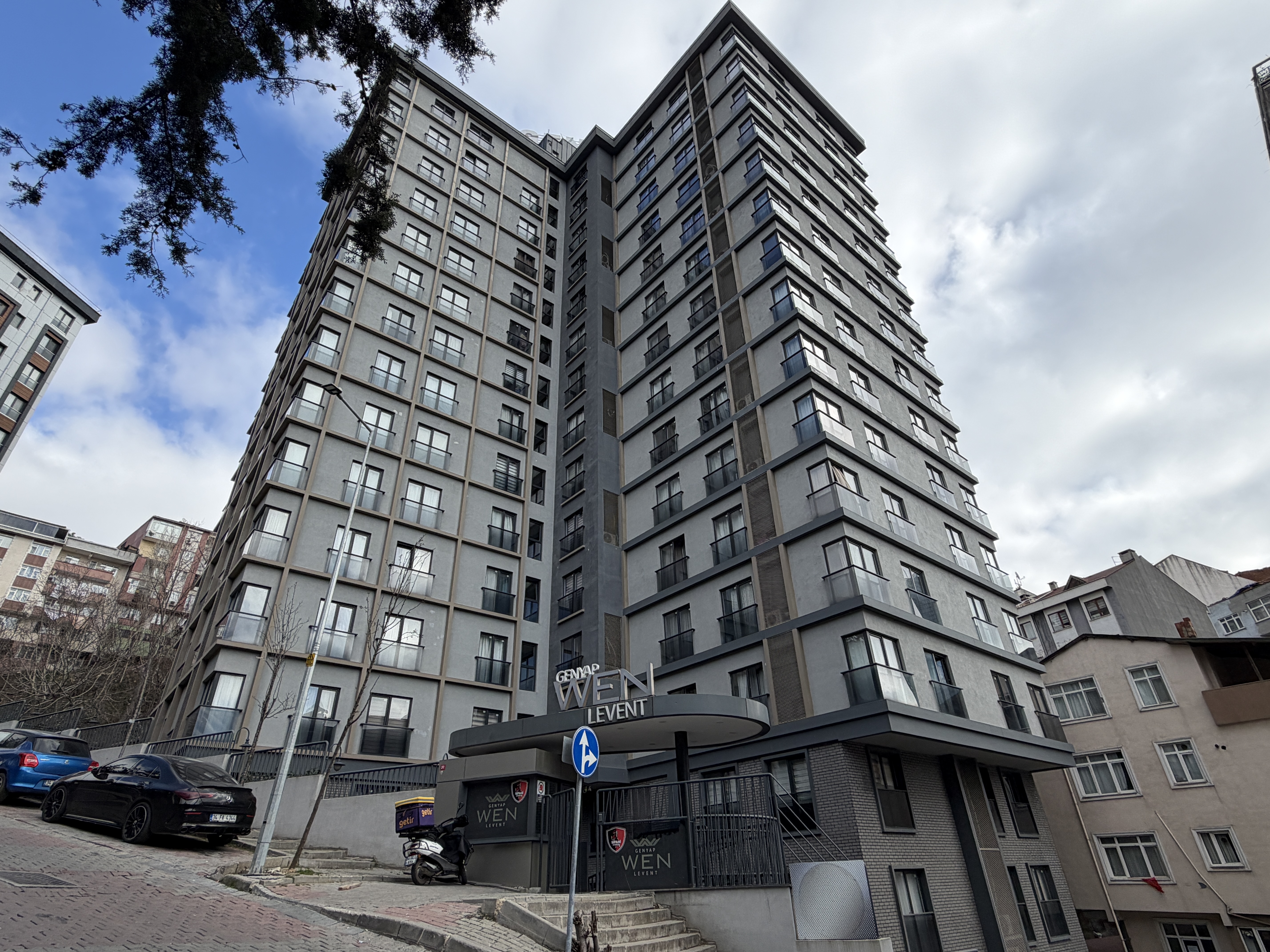 Kağıthane Sultan Selim Mah. Wen Levent Residence 1+1 Kiralık